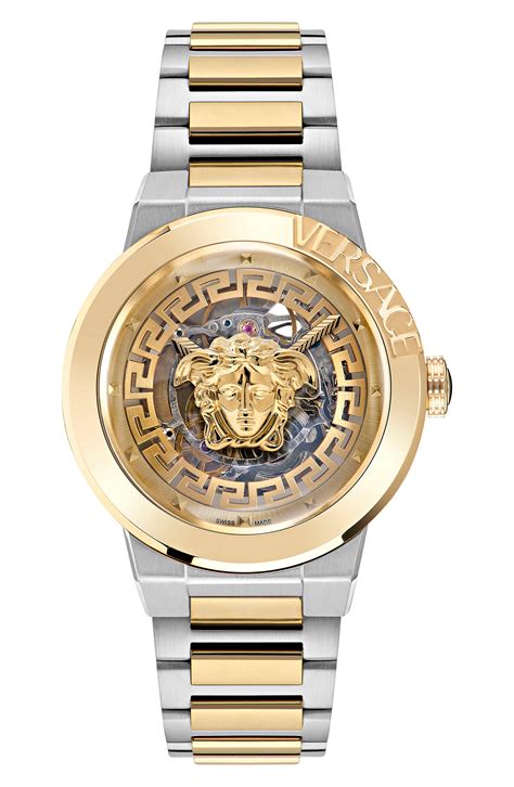 gold versace watches|versace watches men price.